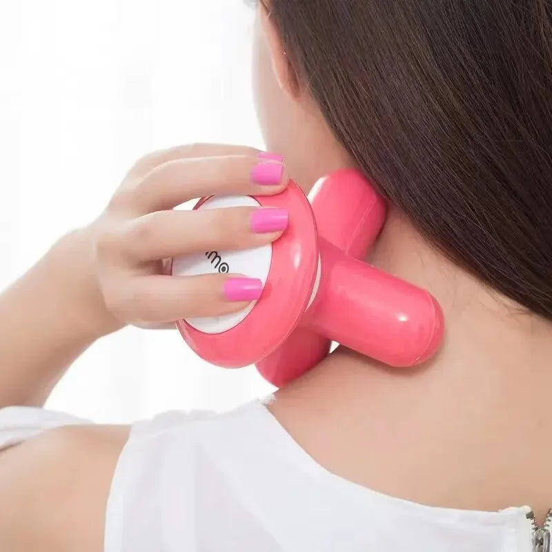 Portable Handheld Muscle Relaxation & Massage Device – Travel-Friendly Therapy Tool (Random Color)
